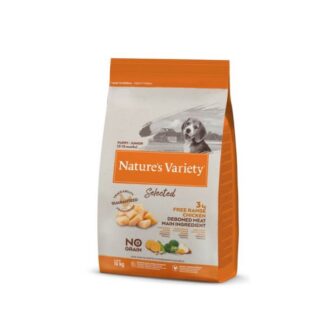 Nature's Variety Selected Dog Junior Курица без злаков, 10 кг