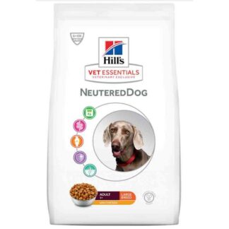 Hill's VetEssentials кастрированная курица для взрослых собак крупных пород, 12 кг