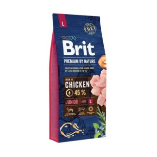 Brit Premium by Nature Junior L Large Breed Puppy 15 кг