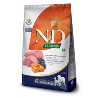 Farmina N&D Pumpkin Medium/Maxi Adult Dog Dry Lamb and Blueberry 12 кг