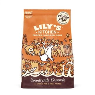 Lily's Kitchen Беззерновой корм для собак с курицей и уткой, 12 кг