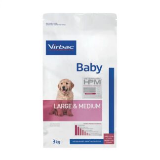 Virbac Veterinary HPM Baby для крупных и средних собак 3 кг