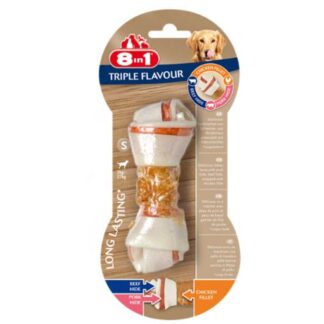8in1 Triple Flavor Bone S для собак