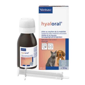 Virbac HYALORAL гель для кошек и собак <10 кг 50мл