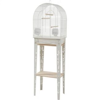 Белая клетка для птиц Zolux Chic Patio S