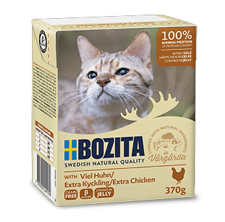 Bozita Cat, Extra Chicken Chunks in Jelly 370g