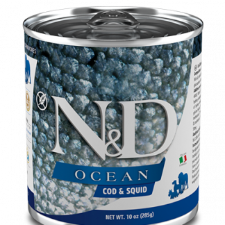 Farmina N&D Ocean Dog Codfish & Squid 285gr