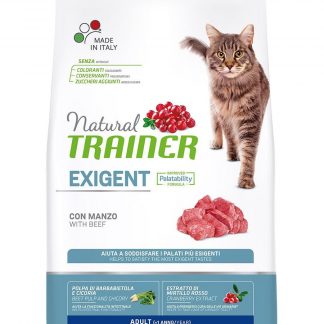 Trainer Natural Cat Exigent Adult Beef 1,5kg