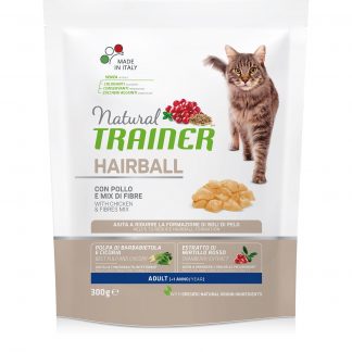 Trainer Natural Cat Hairball Adult Chicken 300gr