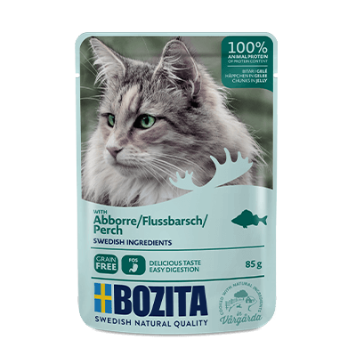Bozita Cat, Perch Chunks in Jelly 12x85g