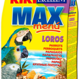 Kiki Max Menu Parrots 1,0kg