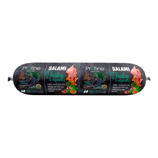 Profine Turkey & Vegetables Salami vorst koertele 800g