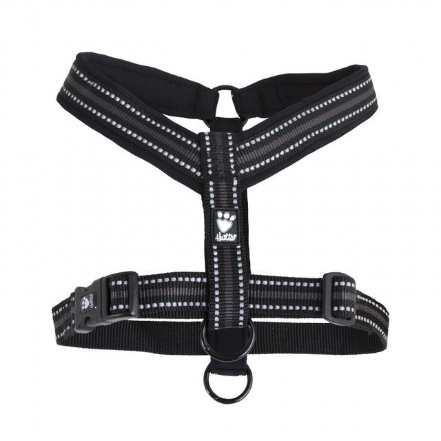 Hurtta Casual Y-traksid, 55 cm, must