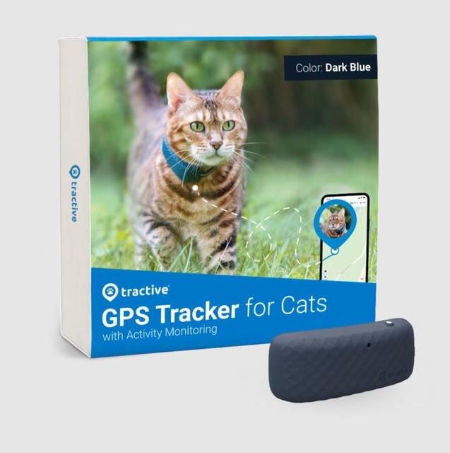 Tractive GPS positsioneerimisseade kassile, sinine