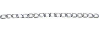 Chain leash with nylon hand loop, 1.00 m/3.0 mm, black
