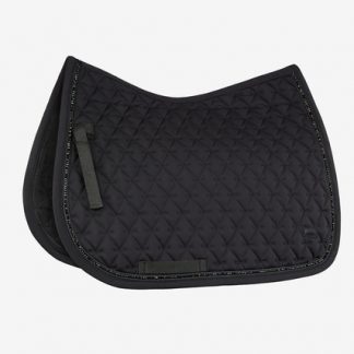 Horze Noir KS hobuse valtrap, Full, must