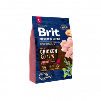 Brit Premium by Nature Junior L koeratoit 3 kg