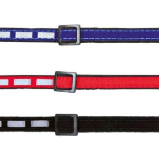 Cat collar, reflective, velvet