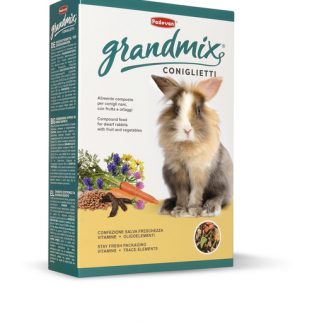 Padovan GrandMix Conigilietti kääbusküüliku täistoit 850 g