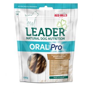Leader Oral Pro maius koerale pruun riis/jõhvikas 130g