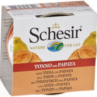 SCHESIR Cat Fruit 75 gr. Can Tuna with Papaya