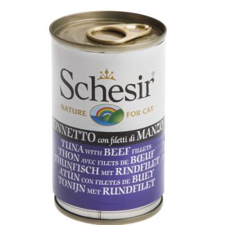 SCHESIR Cat 140 gr. Can Tuna with Beef
