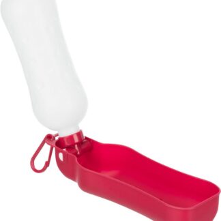 Bottle with bowl, plastic, 0.5 l