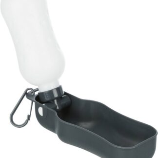 Bottle with bowl, plastic, 0.25 l