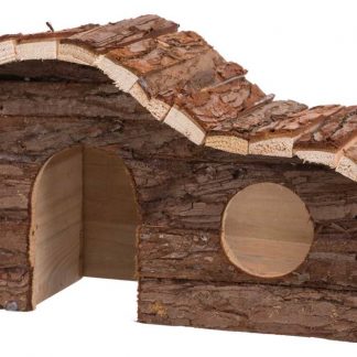 Hanna house, hamsters, bark wood, 26 × 16 × 15 cm