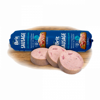 Brit Premium Chicken & Lamb vorst koertele 800g