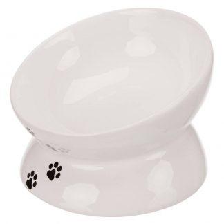 Bowl, elevated, ceramic, 0.15 l/ø 13 cm, white