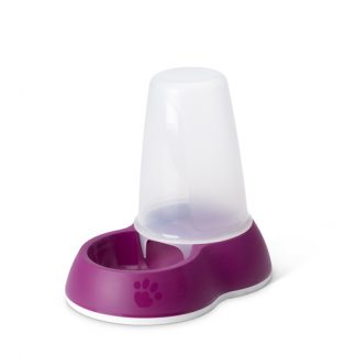 Savic Loop sööginõu kass/koer, 700 ml, veinipunane