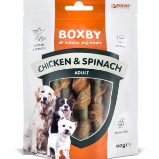 Boxby maius koerale kana ja spinatiga 100 g