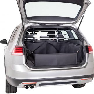 Car boot cover, with high side panels, 1.64 × 1.25 m, black