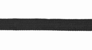 Tracking leash, flat strap, 5 m/20 mm, black