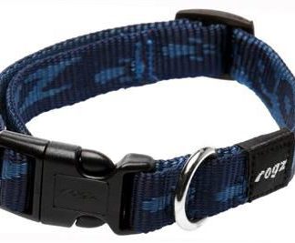 Rogz Dog Collar Matterhorn 16mm/26-40cm navy