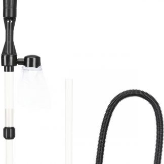 Gravel cleaner, battery operated, telescopic, 15–43 cm