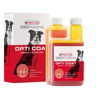 Oropharma Opti Coat Dietary supplement for a glossy coat - dogs 250ml