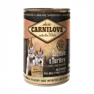 Carni Love Salmon &  Turkey konserv kutsikatele 400g