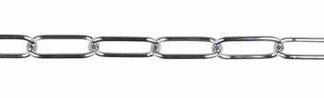 Long link choke chain, 62 cm/4.0 mm