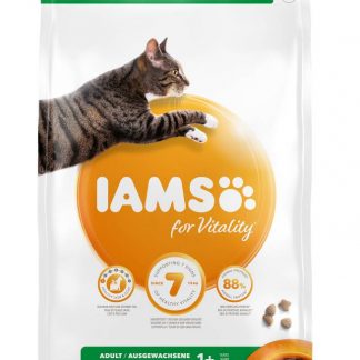 IAMS for Vitality dry cat food (kibble) for adult cats with fresh ocean fish 10 kg