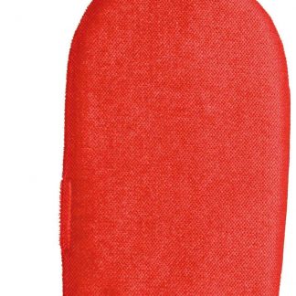 Lint glove, double-sided, 25 cm, red