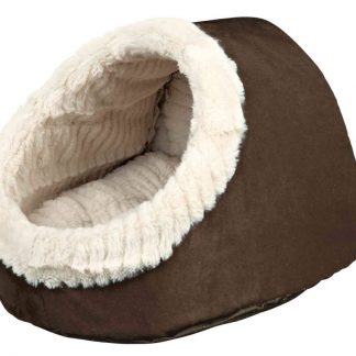 Timur cuddly cave, 35 × 26 × 41 cm, brown/beige