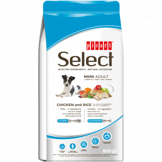 Select Mini Adult Chicken And Rice koeratoit 800g