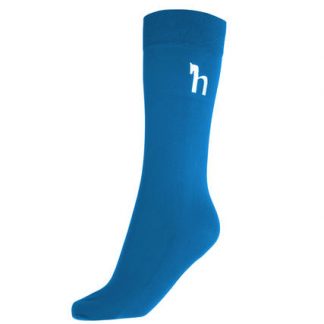 Horze laste sokid sädelev logo 29-35, h.sinine