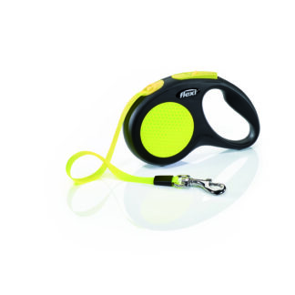 Flexi Classic Neon lintrihm S/5 m, neoon