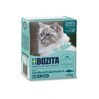 Bozita kassikonserv kilttursa(haddock) tükid tarretises 6x370g