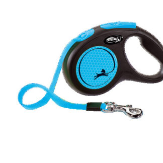 Flexi Neon lintrihm S 5 m, sinine