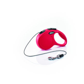 Flexi Classic nöörrihm XS/3 m, punane