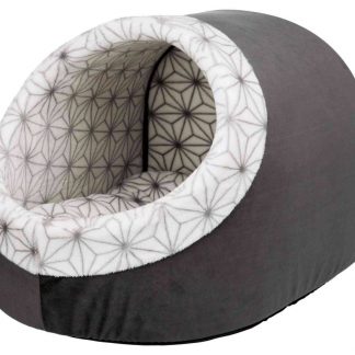 Diamond cuddly cave, 38 × 33 × 45 cm, anthracite/white
